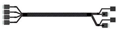 UNISEX Intel Sff-8611 4p Cable 625 Mm Noir