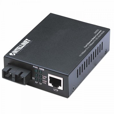 INTELLINET  506502 convertisseur de support r&eacute;seau 100 Mbit/s 506502
