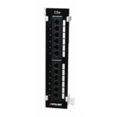 DISNEY Intellinet Cat5e Patch Panel (CAT5E WALL-MOUNT PATCH PANEL- - 12-PORT UTP)