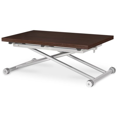 INTENSE DECO Table Basse relevable Philadelphia Imitation Bois wenge