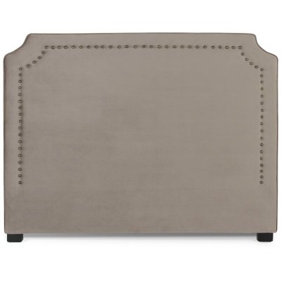 INTENSEDECO INTENSE DECO T&ecirc;te de lit Diana Velours 160cm Taupe
