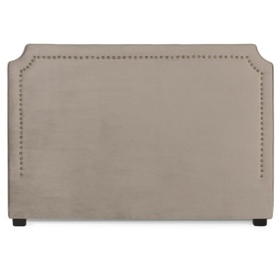 INTENSEDECO INTENSE DECO T&ecirc;te de lit Diana Velours 180cm Taupe