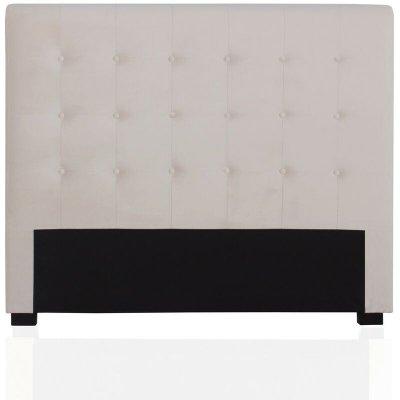 INTENSE DECO INTENSEDECO T&ecirc;te de lit capitonn&eacute;e Premium Velours 140cm Beige