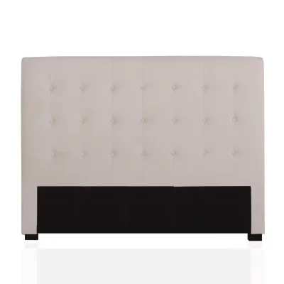 INTENSE DECO INTENSEDECO T&ecirc;te de lit capitonn&eacute;e Premium Velours 160cm Beige