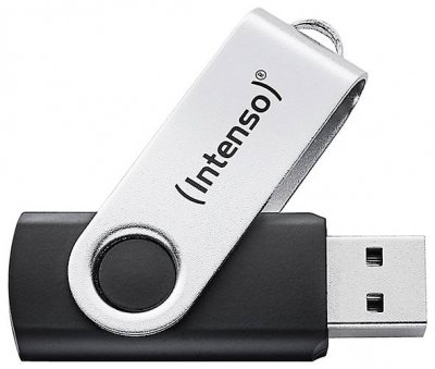 Intenso 3.2 Gen1 Office Line Cl&eacute; USB 128 GB noir 3543491