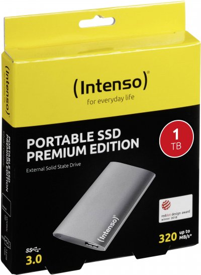 INTENSO  3823460 disque dur externe ssd 1 anthracite