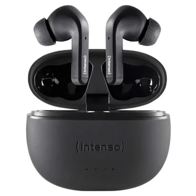 INTENSO  Black Buds - &Eacute;couteurs Bluetooth sans Fil, T300A