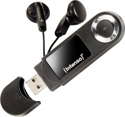 INTENSO   MP3 Player 64GB Music Walker Lecteur MP3 64 GB noir