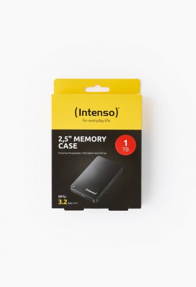 INTENSO  Memory Case USB 3.0 - 1 To - Noir