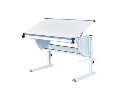 PARIS PRIX Inter Link Bureau d'enfant inclinable Matts, blanc