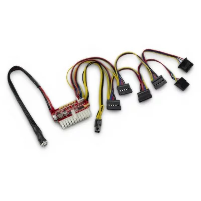 INTER TECH Inter-Tech 88882190 unit&eacute; d'alimentation d'&eacute;nergie 200 W 20+4 pin ATX Noir