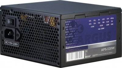 INTER TECH Inter-tech Aps-520 520w Power Supply Noir