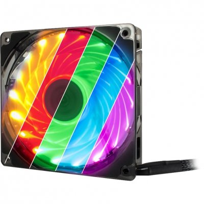 INTER TECH Inter-Tech Argus L-12025 Aura RGB, Ventilateur de bo&icirc;tier