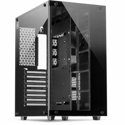 INTER TECH Inter-Tech C-701 Panorama Full Tower Noir, Moyenne tour