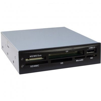 INTER TECH Inter-tech ci-02 noir interne usb 2.0 lecteur de carte m&eacute;moire (88884088)
