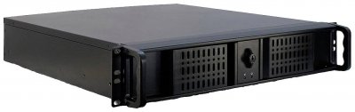 INTER TECH Inter-Tech Compatible 2U 2098-SK, 19"" Rack Servergeh&auml;use - Schwarz