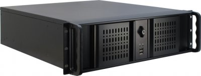 INTER TECH Inter-Tech Compatible 3U 3098-S, 19"" Rack Servergeh&auml;use - Schwarz