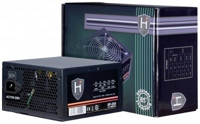 INTER TECH Inter-Tech HIPOWER SP-550 Alimentation PC 550 W