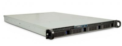 INTER TECH ELEKTRONIK HANDELS Inter-Tech IPC 1U-1404 Support Noir, Acier Inoxydable