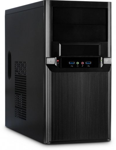 INTER TECH Inter-Tech TM-515 - Tour - micro ATX - pas d'alimentation - USB/Audio