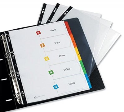 AVERY Intercalaires num&eacute;riques en carton Mylar - A4+ - 12 positions