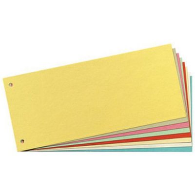 MANUTAN Intercalaires Pour Format A4 Carte Lustr&eacute;e Vert