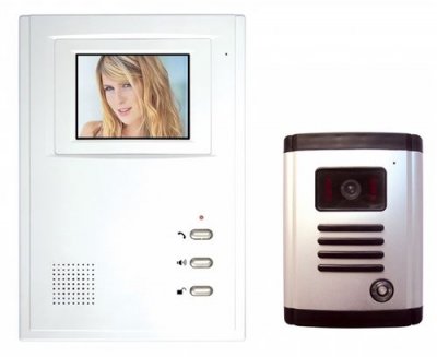 ELEM TECHNIC Interphone vid&eacute;o noir et blanc