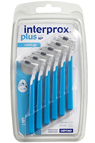 INTERPROX  Plus 90&deg;Brossettes interdentaires conical 1.3mm