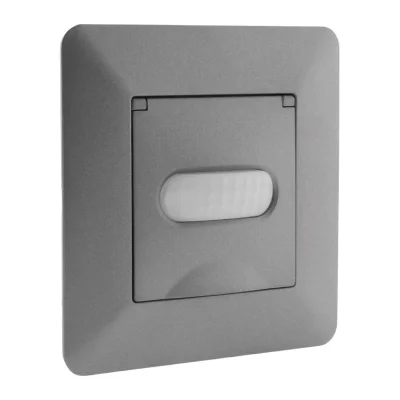 ZENITECH Interrupteur automatique compatible LED Titanium - Artezo