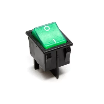  Interrupteur Bipolaire Vert 4 Cosses Pour Four - Swt704un