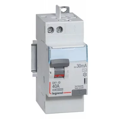 LEGRAND Interrupteur diff&eacute;rentiel - 25A - 30mA - Type AC - 230V - Vis/auto