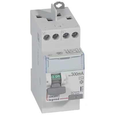 LEGRAND Interrupteur diff&eacute;rentiel - 40A - 300mA - Type AC - 230V - Vis/Vis