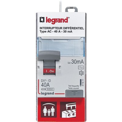 LEGRAND Interrupteur diff&eacute;rentiel dx