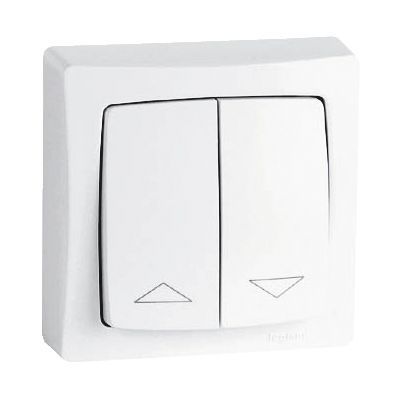 LEGRAND Interrupteur individuel de volets roulants  - saillie - blanc