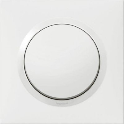 LEGRAND Interrupteur ou va-et-vient blanc 10 AX - Dooxie one - 