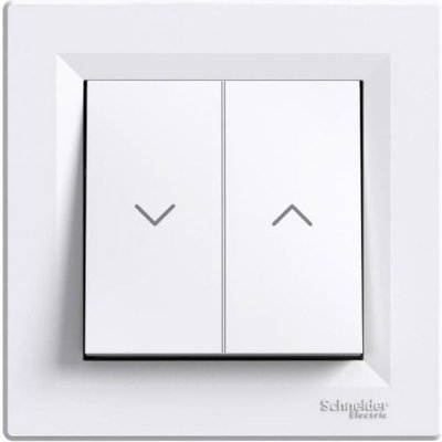 SCHNEIDER ELECTRIC Interrupteur pour volet roulant va-et-vient encastrable Asfora 10 A