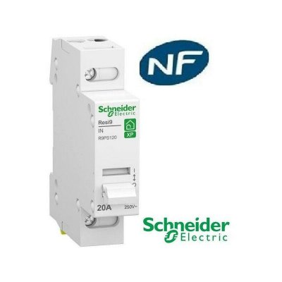 SCHNEIDER ELECTRIC Interrupteur unipolaire 1 NO , 20 A 250 V