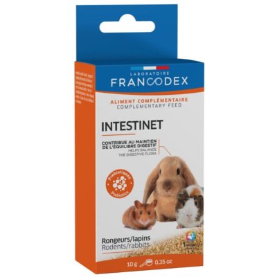 FRANCODEX Intestinet 10 g pour rongeur et lapin.  Multicolor