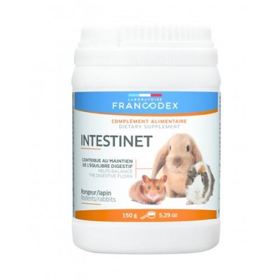 FRANCODEX Intestinet 150 g compl&eacute;ment alimentaire pour rongeur et lapin
