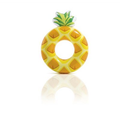 INTEX  - bouee tube ananas 117CM - incolore - 56266NP - incolore