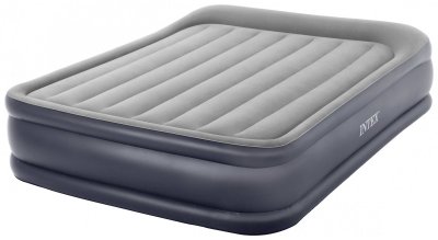 INTEX  matelas double simple - gris - 152x203x42 cm
