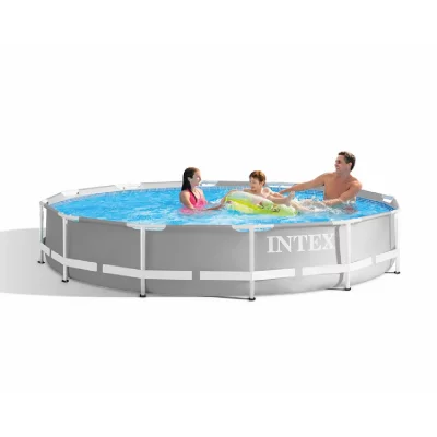INTEX  - Piscine 26710 ex 28710 Ronde Prism Frame Hors-Sol 366x76