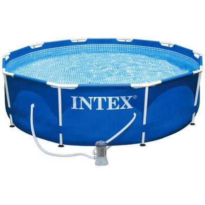 INTEX  - Piscine Tubes et accessoires - Diam. 3 x 0,76 m - - Bleu