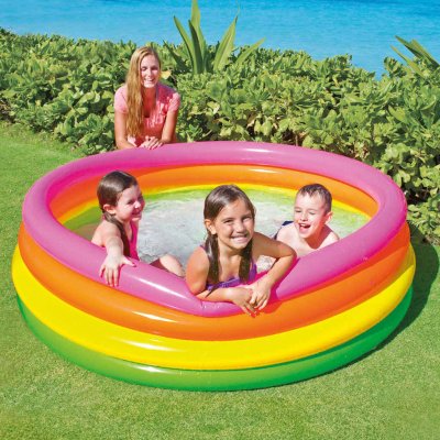 INTEX  Sunset 4 Rings Pool Multicolore 617 Liters