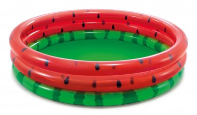 INTEX  Watermelon Inflatable Pool Vert,Rouge
