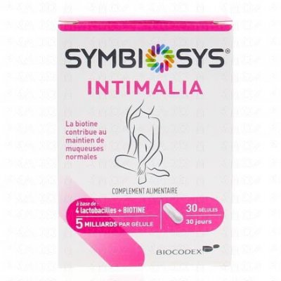 SYMBIOSYS Intimalia 30 g&eacute;lules Avec Biotine 