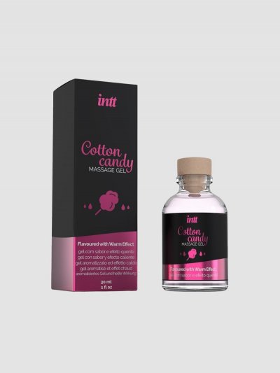 Intt Cotton Candy Massage Gel Flavoured with Warm Effect 30ml