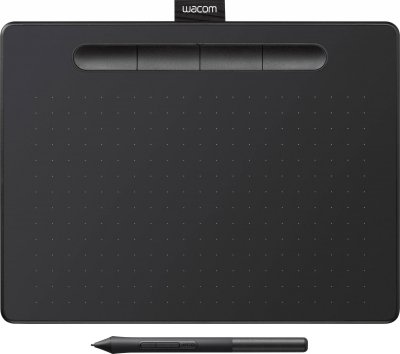 WACOM Intuos m avec bluetooth noir CTL-6100K-B