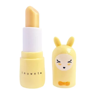 INUWET  - Baume &agrave; L&egrave;vres Lapin / Ananas Jaune l&egrave;vres Naturel&Vegan 17 g