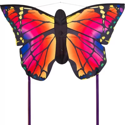 HQ KITES Invento Butterfly Kite L Ruby - Butterfly Kite L Ruby 130 cm